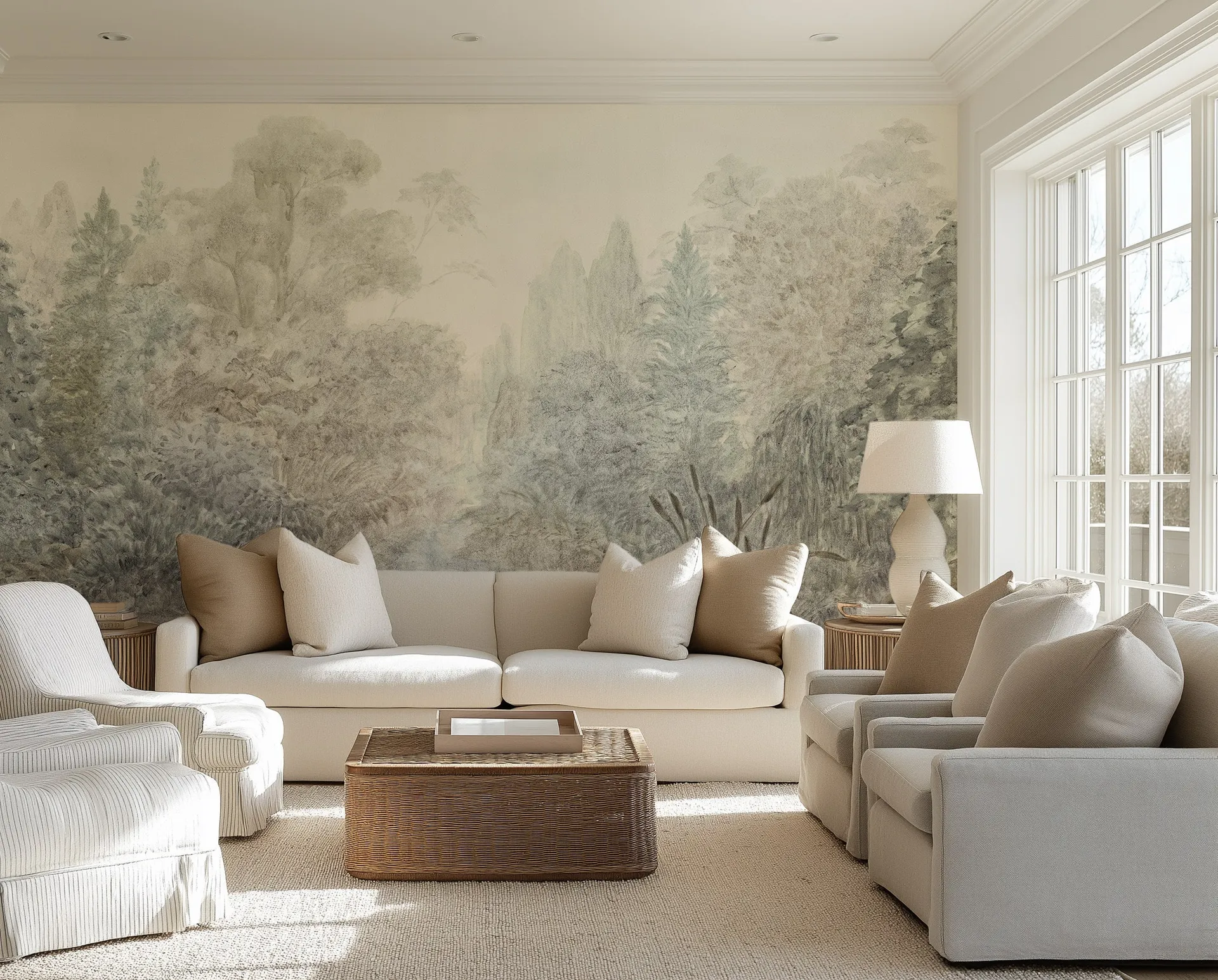 Papel de Parede Mural Botânico