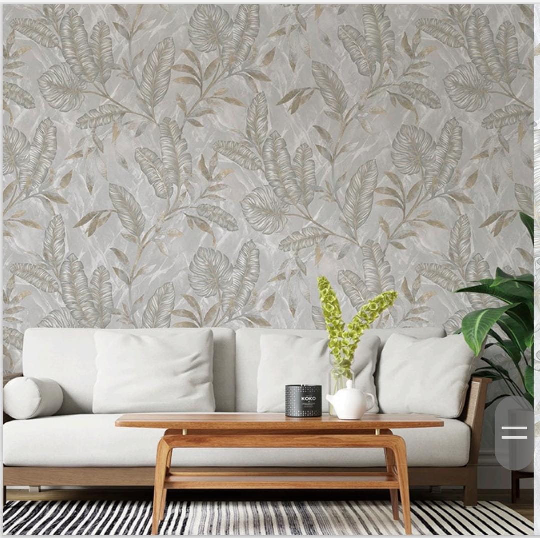 Papel de parede Vinilico Folhas